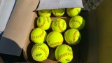 (12) dudley softballs