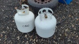 (2) propane tanks