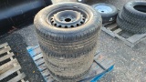 (4) 225x65x16 tires