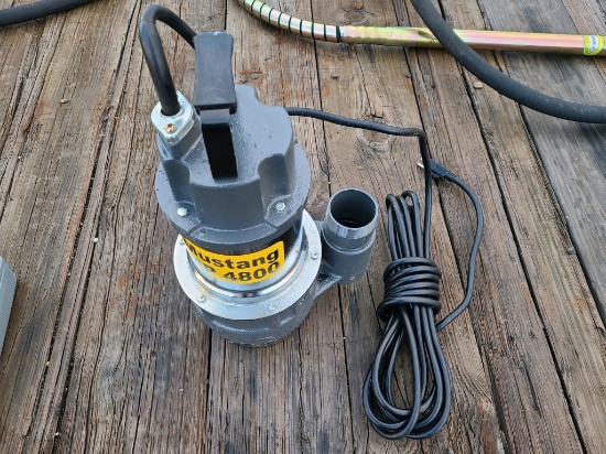 New mustang mp4800 submersible pump