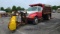 1995 International 4900 Sander Truck With Plow