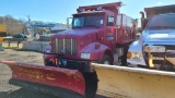 2001 Peterbilt 330 Dump Truck With Plow