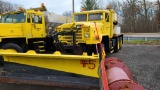 1984 M923 Military Plow And Sander Truck