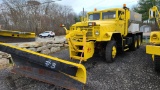 1983 M923 Military Plow And Sander Truck
