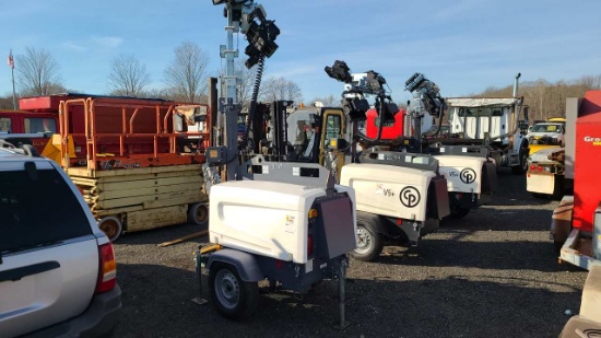 Atlas copco v5+ light tower