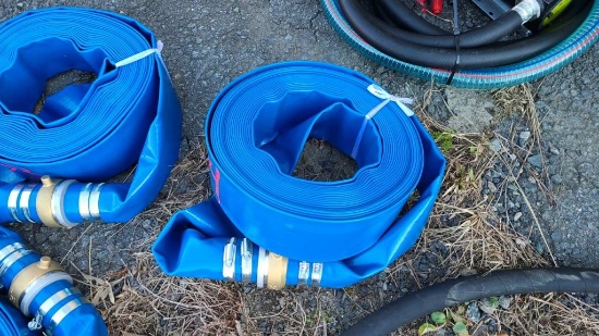 2x50 ft discharge hose