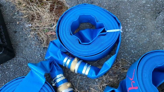 2x50 ft discharge hose