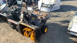 Yard machines snow blower