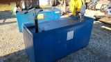 Oil tank with pump