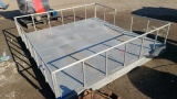 Diamond plate deck