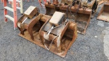 2 Cylinder Grapple Bucket