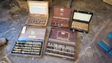 (5) boxes of incomplete measuring gauge blocks