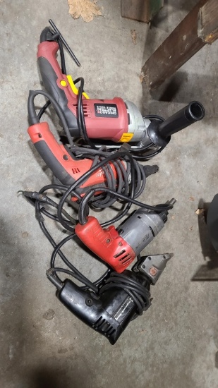 (4) Electric Power Tools