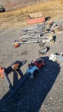 Large lot - trimmers, blowers