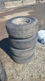 (4) 255 70 15 tires and rims