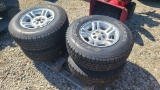 (4) 245 75 16 tires