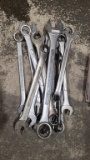Lot - Assorted Large Wrenches