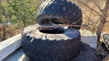 (2) 20.5x25 tires