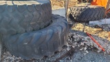(2) 23.5x25 tires