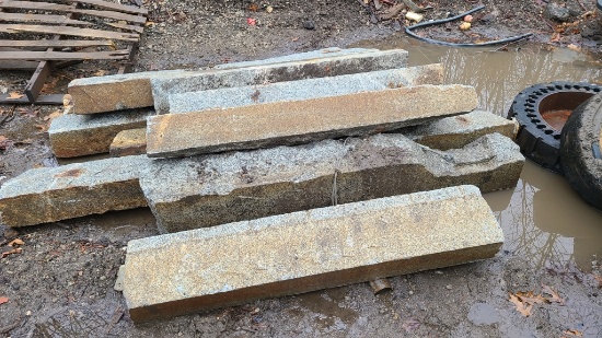 Granite curbing