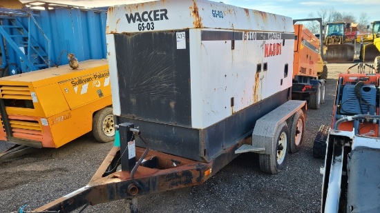 Wacker G110 Genset