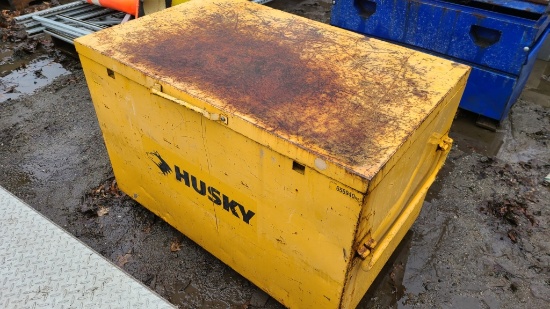 Husky Job Box with contents