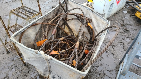 Bin lot - Braided Slings