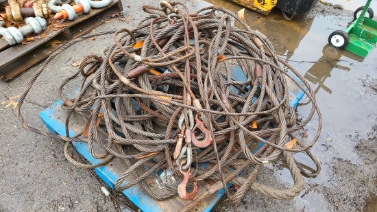 Pallet Lot - Braided Cable Slings