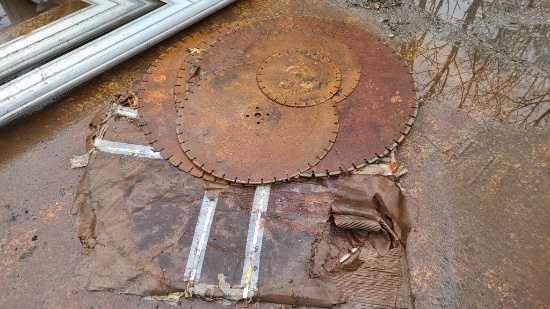 Lot - Assorted Concrete Blades