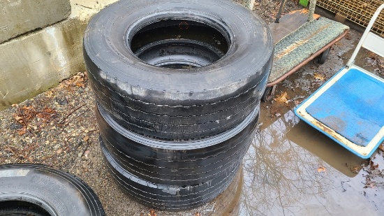 (3) 22.5 tires