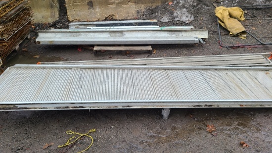 Aluminum Ramps, beams, etc