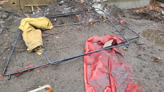 (2) Welding Shield Frames