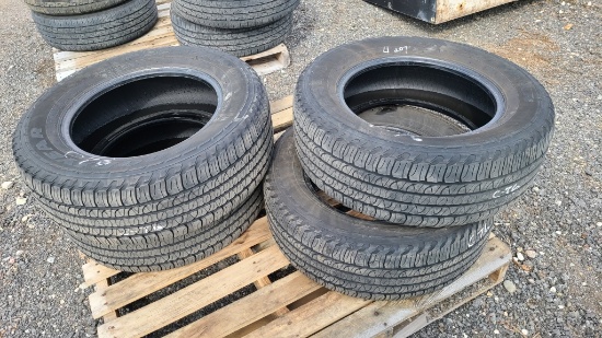 (4) 245 65 17 tires