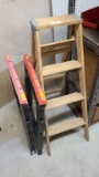 Step Ladder And Work Horses