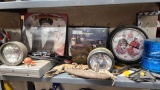 Shelf Lot Memorabilia, Dvd Player, Etc