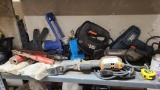 Shelf Lot - Assorted Power Tools, Etc