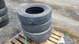 (4) 235 85 17 tires