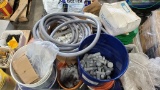 Pallet - Assorted HD Bolts, fittings, pvc flex