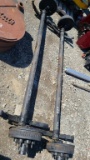 (2) trailer axles