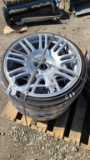 (2) 205 35 18 tires and rims