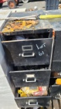 Filing cabinet with contents