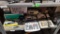 Shelf lot- Office supplies- staplers, hole punch,