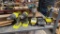 Lot of Ryobi drills with charger