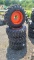 (4) 12-16.5 skidsteer tires and rims