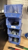 Bins with assorted HD Washers