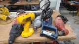 (5) assorted power tools