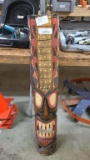 Tiki voodoo pole