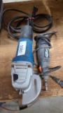 Angle grinder and dremel