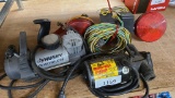 Lot - pump, inflater and lights