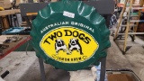 Australian Original Two Dogs Lemon Brew Sign